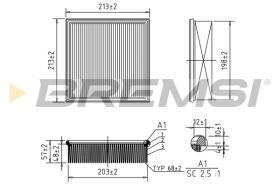  FA1641 - AIR FILTER VW, AUDI, WARTBURG, SEAT