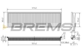  FA1653 - AIR FILTER BMW