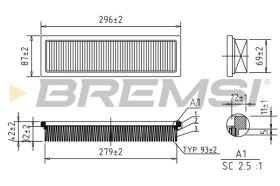  FA1658 - AIR FILTER RENAULT, ARO