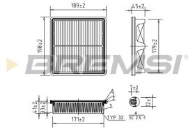  FA1676 - AIR FILTER HONDA