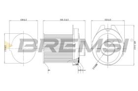  FA1677 - AIR FILTER PEUGEOT, CITROEN, TALBOT