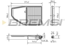  FA1689 - AIR FILTER HONDA