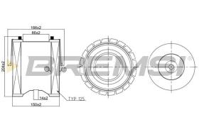  FA1971 - AIR FILTER MITSUBISHI, DAIHATSU