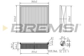  FA2088 - AIR FILTER OPEL