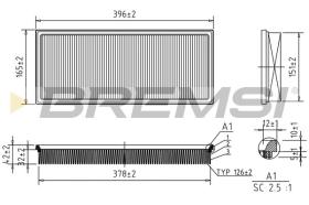  FA2100 - AIR FILTER BMW