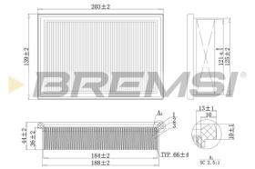  FA2104 - AIR FILTER FORD