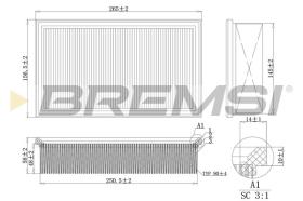  FA2106 - AIR FILTER RENAULT