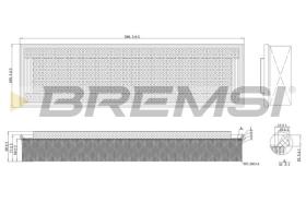  FA2108 - AIR FILTER MERCEDES-BENZ