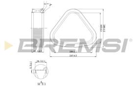  FA2118 - AIR FILTER ROVER