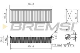  FA2119 - AIR FILTER RENAULT