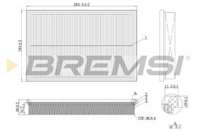  FA2120 - AIR FILTER OPEL