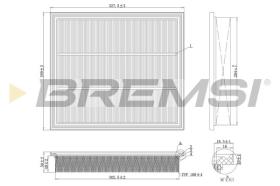  FA2122 - AIR FILTER BMW