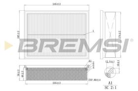  FA2125 - AIR FILTER OPEL