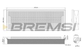  FA2127 - AIR FILTER MERCEDES-BENZ, PUCH