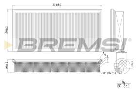  FA2134 - AIR FILTER TOYOTA