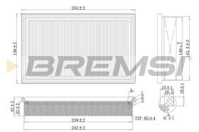  FA2140 - AIR FILTER OPEL