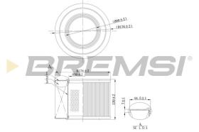  FA2142 - AIR FILTER RENAULT