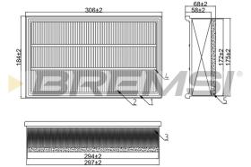  FA2178 - AIR FILTER AUDI