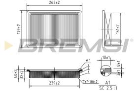  FA2290 - AIR FILTER HYUNDAI