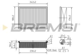  FA2314 - AIR FILTER OPEL