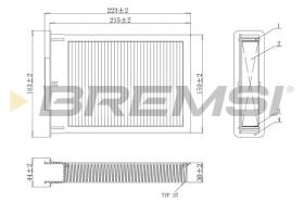  FC0077 - CABIN FILTER PEUGEOT, CITROEN, TOYOTA