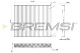  FC0079 - CABIN FILTER ALFA ROMEO