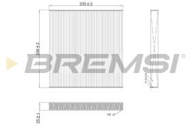  FC0082 - CABIN FILTER FIAT, PEUGEOT, CITROEN