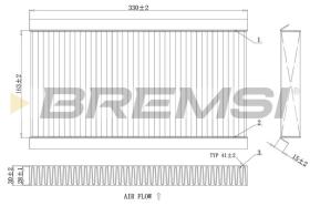  FC0090C - CABIN FILTER FIAT, OPEL, SAAB