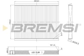  FC0091 - CABIN FILTER FIAT, LANCIA