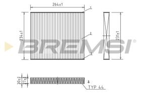  FC0107 - CABIN FILTER OPEL, ALPINA, CHEVROLET