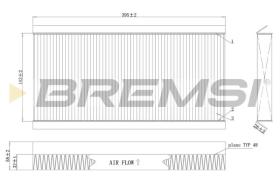  FC0164C - CABIN FILTER MERCEDES-BENZ