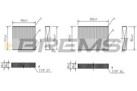  FC0166 - CABIN FILTER PEUGEOT, CITROEN, DS