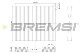  FC0183C - CABIN FILTER MERCEDES-BENZ, VW, AUDI