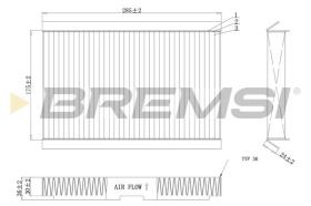  FC0185C - CABIN FILTER PEUGEOT, CITROEN, DS