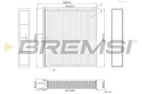  FC0401 - CABIN FILTER RENAULT