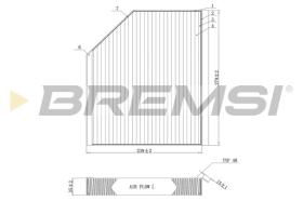  FC0406 - CABIN FILTER AUDI, PORSCHE