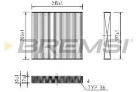  FC0431 - CABIN FILTER ALFA ROMEO