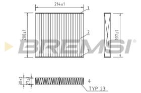  FC0434C - CABIN FILTER ALFA ROMEO, FERRARI