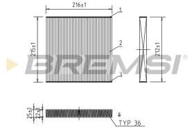  FC0437 - CABIN FILTER SMART