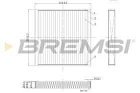  FC0437C - CABIN FILTER SMART