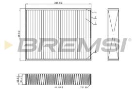  FC0455 - CABIN FILTER BMW, ALPINA