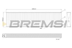  FC0474 - CABIN FILTER MINI