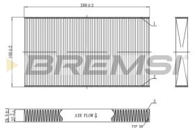  FC0477 - CABIN FILTER FIAT, ALFA ROMEO