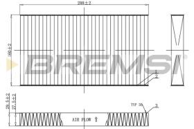  FC0477C - CABIN FILTER FIAT, ALFA ROMEO, LANCIA