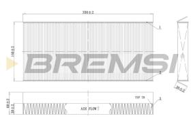  FC0480 - CABIN FILTER FORD