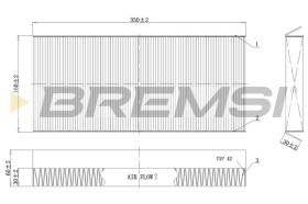  FC0480C - CABIN FILTER FORD