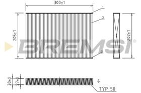  FC0495 - CABIN FILTER AUDI, SEAT