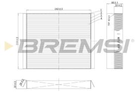  FC0501 - CABIN FILTER OPEL