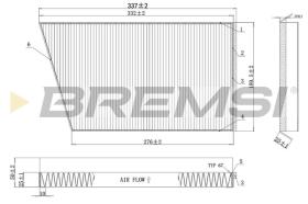  FC0502 - CABIN FILTER MERCEDES-BENZ