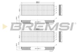  FC0851 - CABIN FILTER VW, AUDI